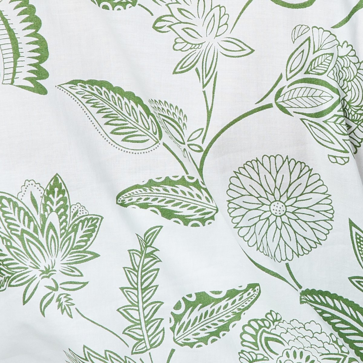 Cotton Floral Print Straight Kurta
