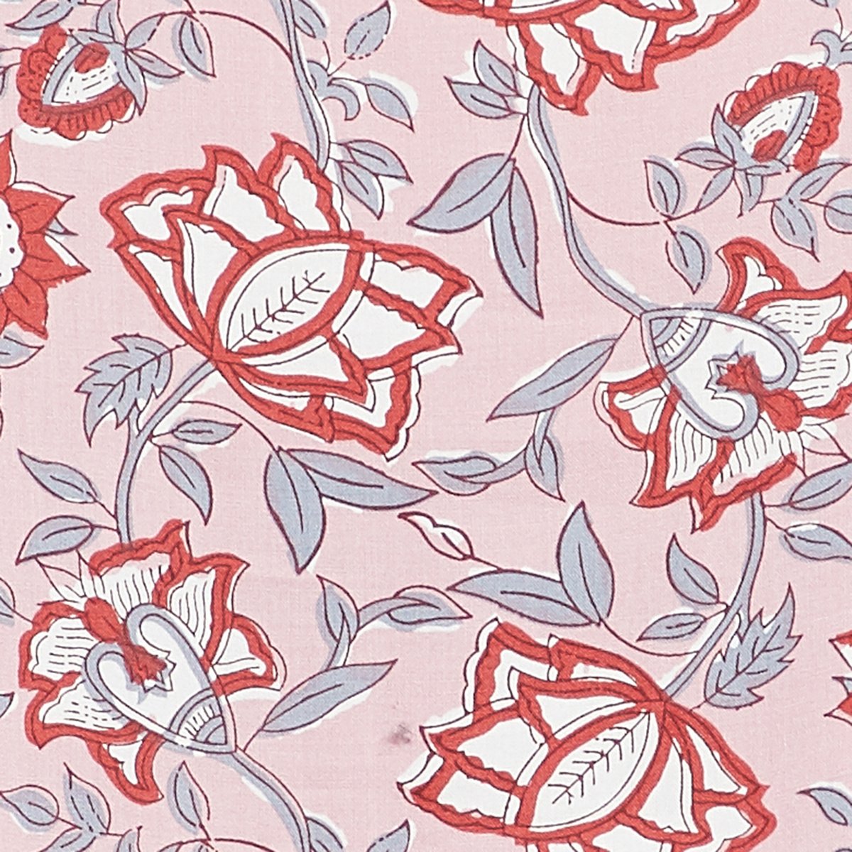 Aarvi Pink Floral Viscose Kurti