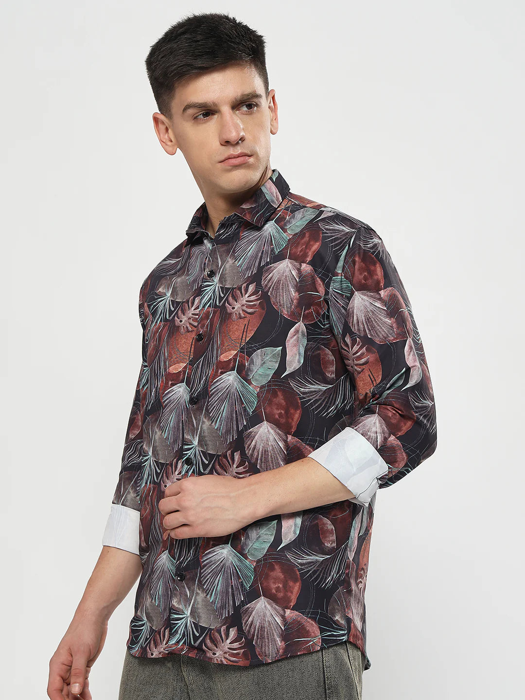 Red Bloom Shirt