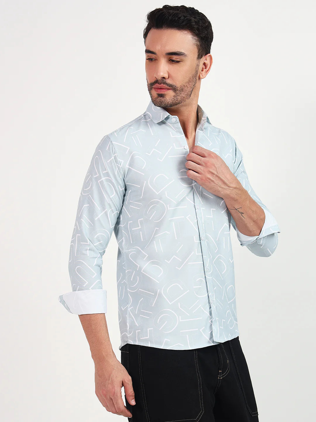 Skyline Print Shirt