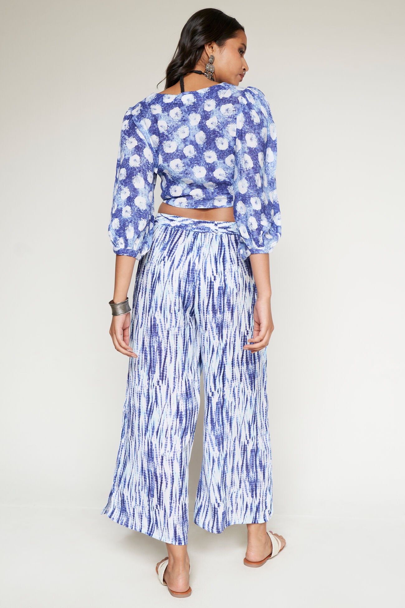 Saanvi Indigo Tie-Dye Co-Ord Set