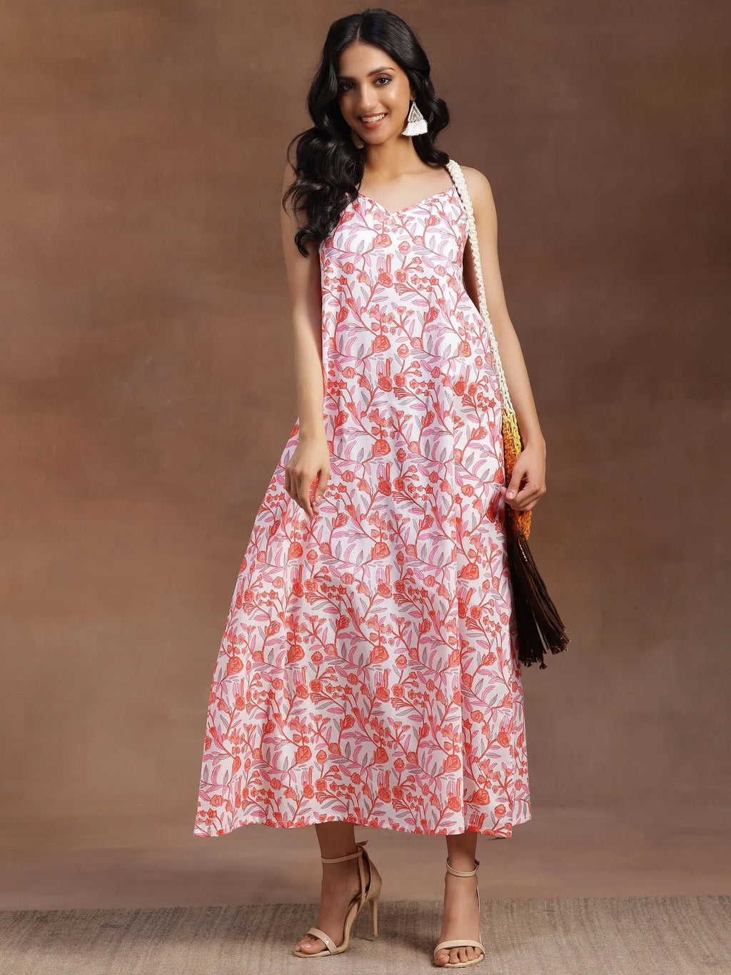 Ivory Bloom Cotton Dresss