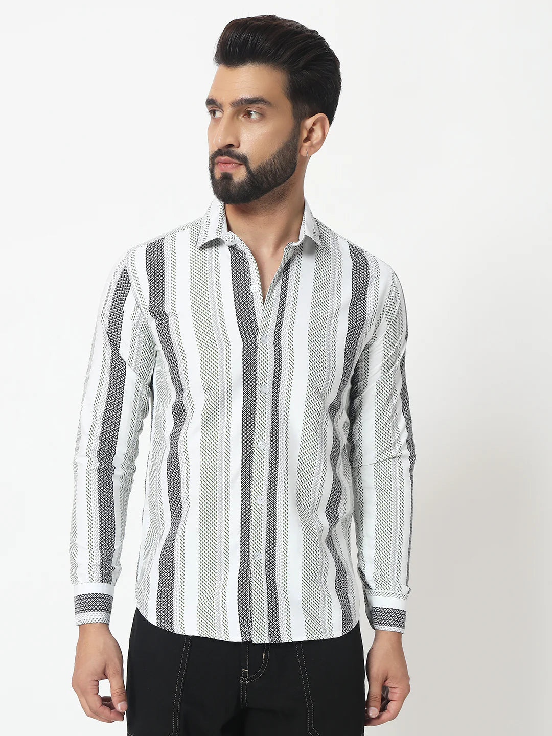 Green Trail Printed Shirt