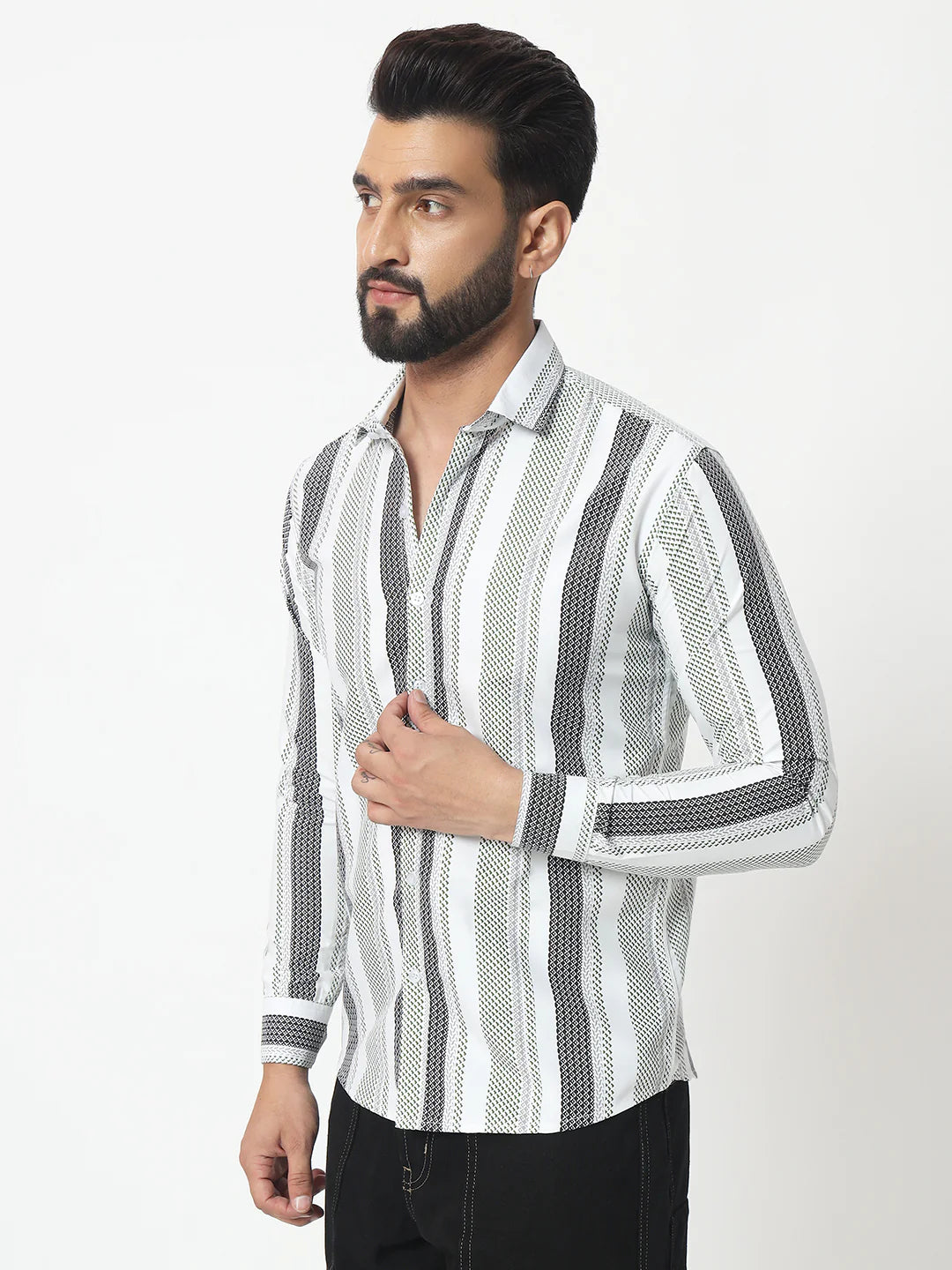 Green Trail Printed Shirt