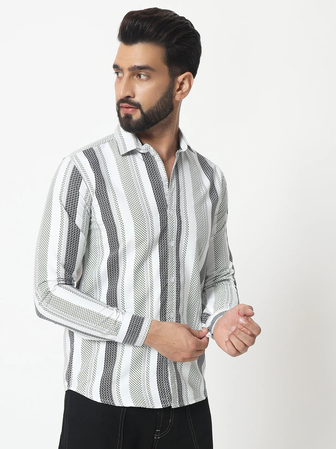 Green Trail Printed Shirt