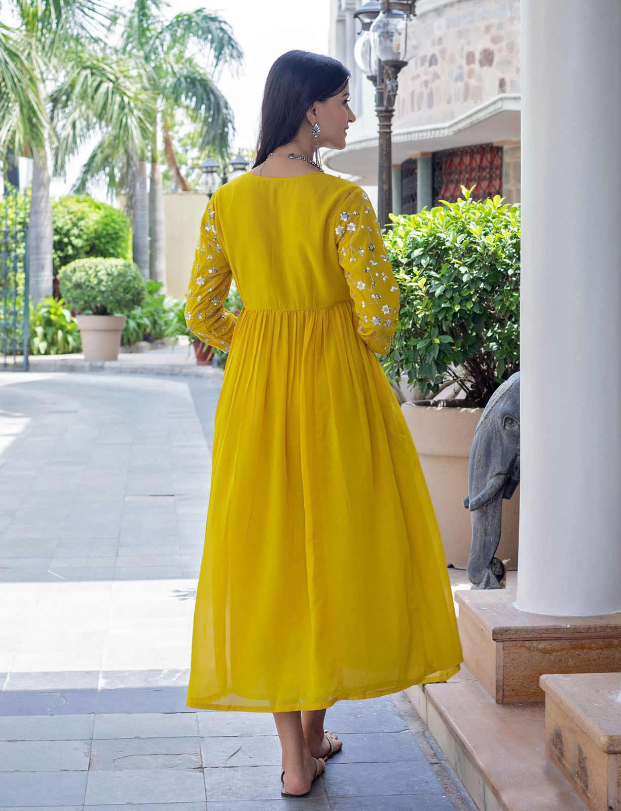 Kavisha Sequin Rayon Gown