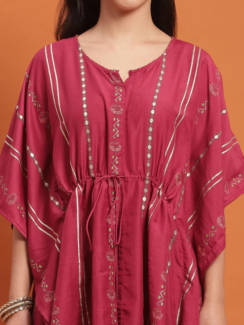 Raima Pink Printed Co-ord Set