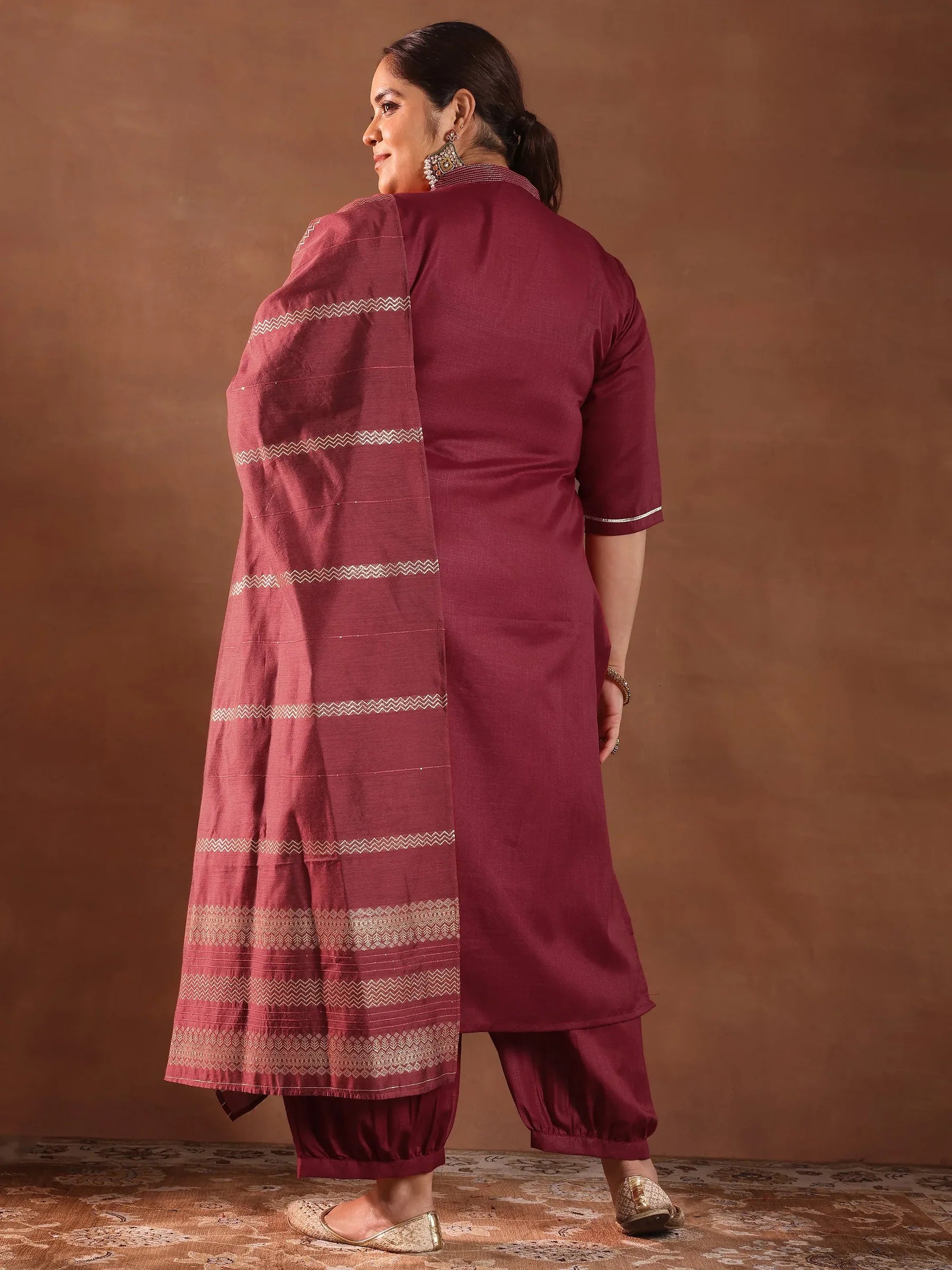 Crimson Grace Cotton Suit Set