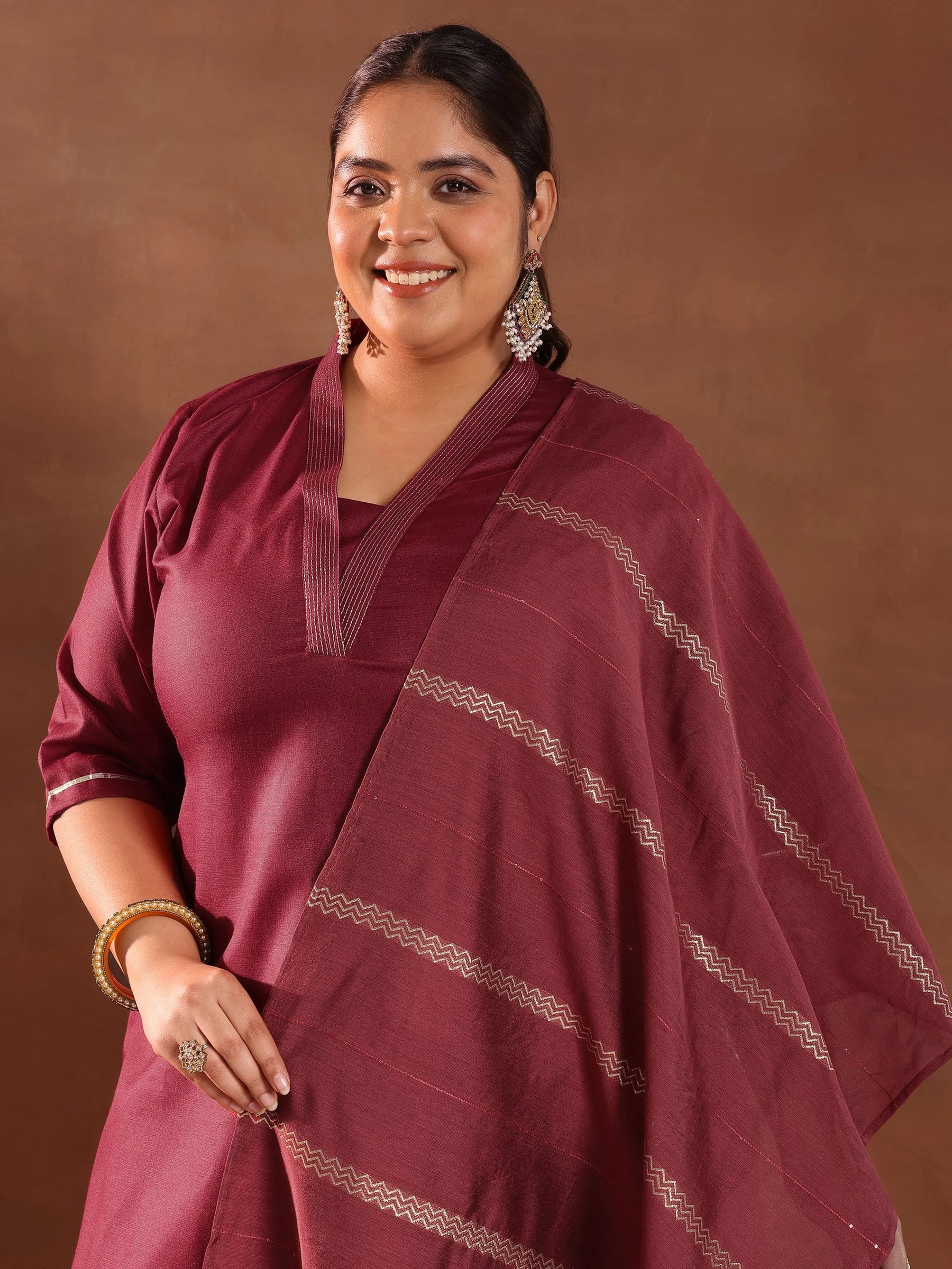 Crimson Grace Cotton Suit Set