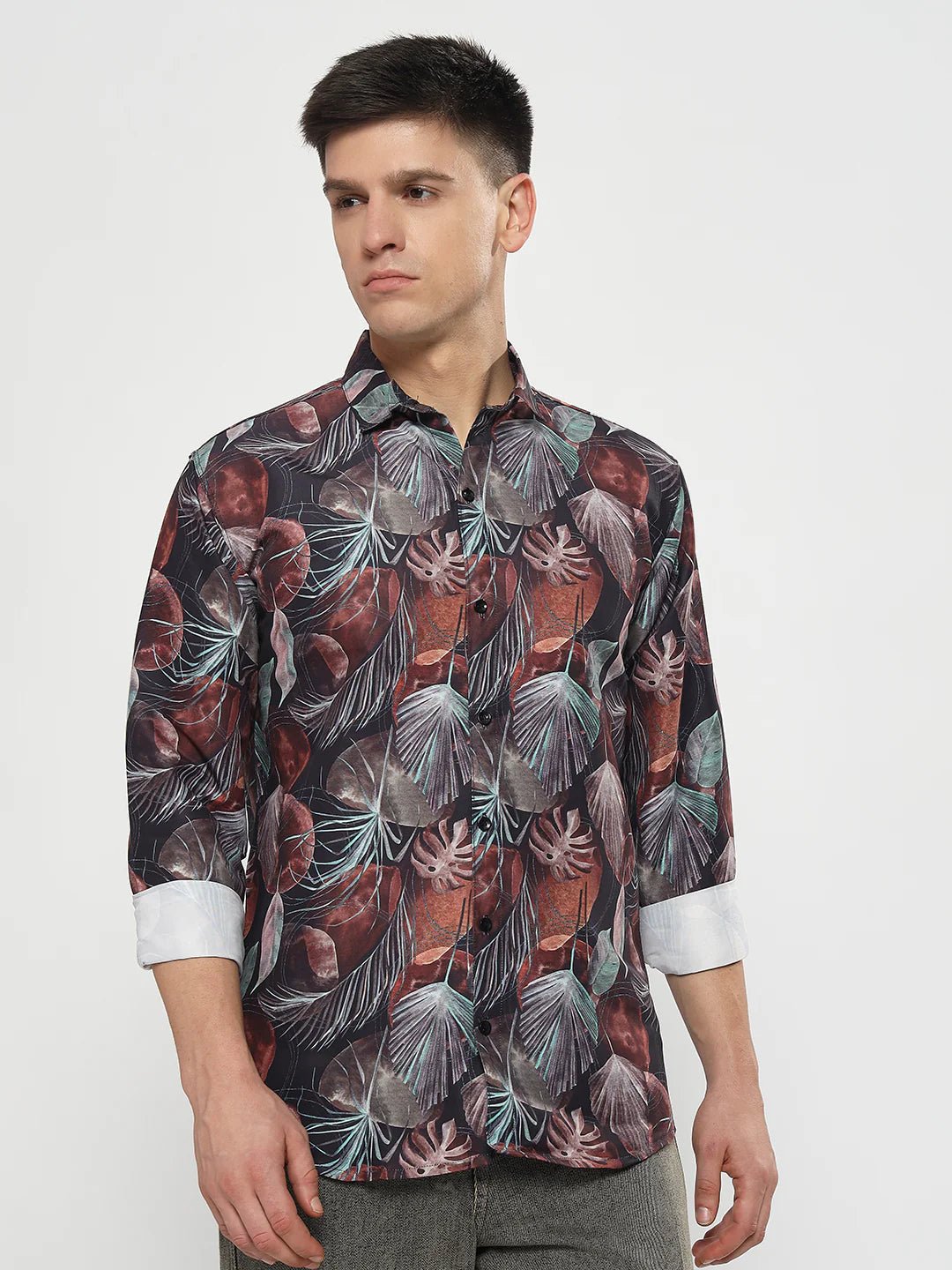 Red Bloom Shirt