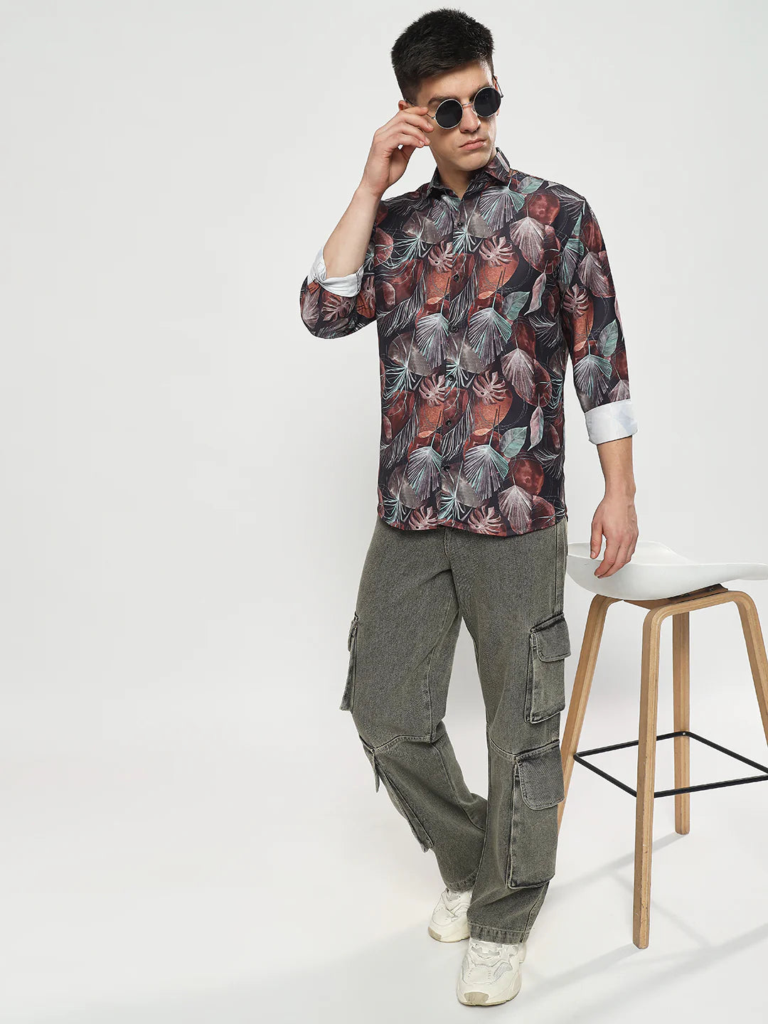 Red Bloom Shirt
