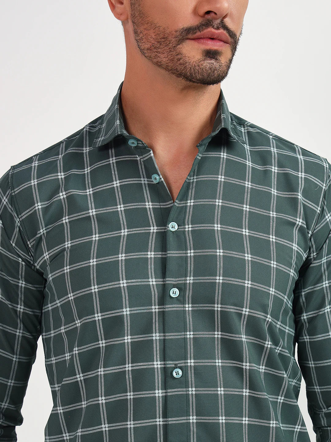 Midnight Grid Check Shirt
