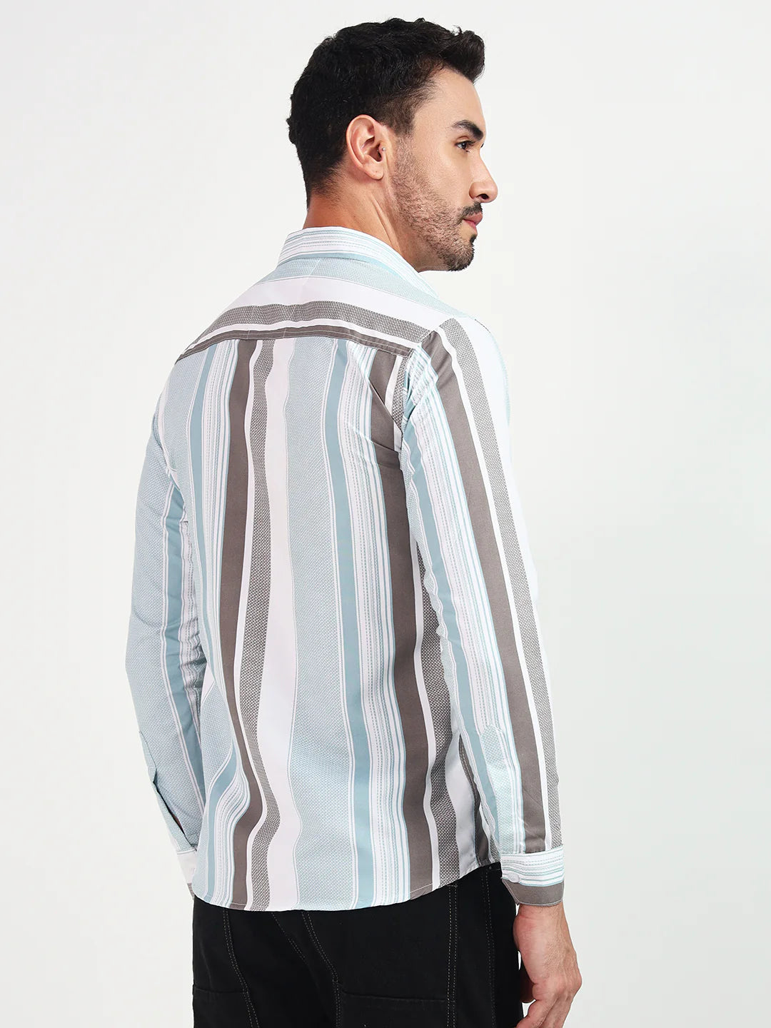 Urban Stripe Casual Shirt