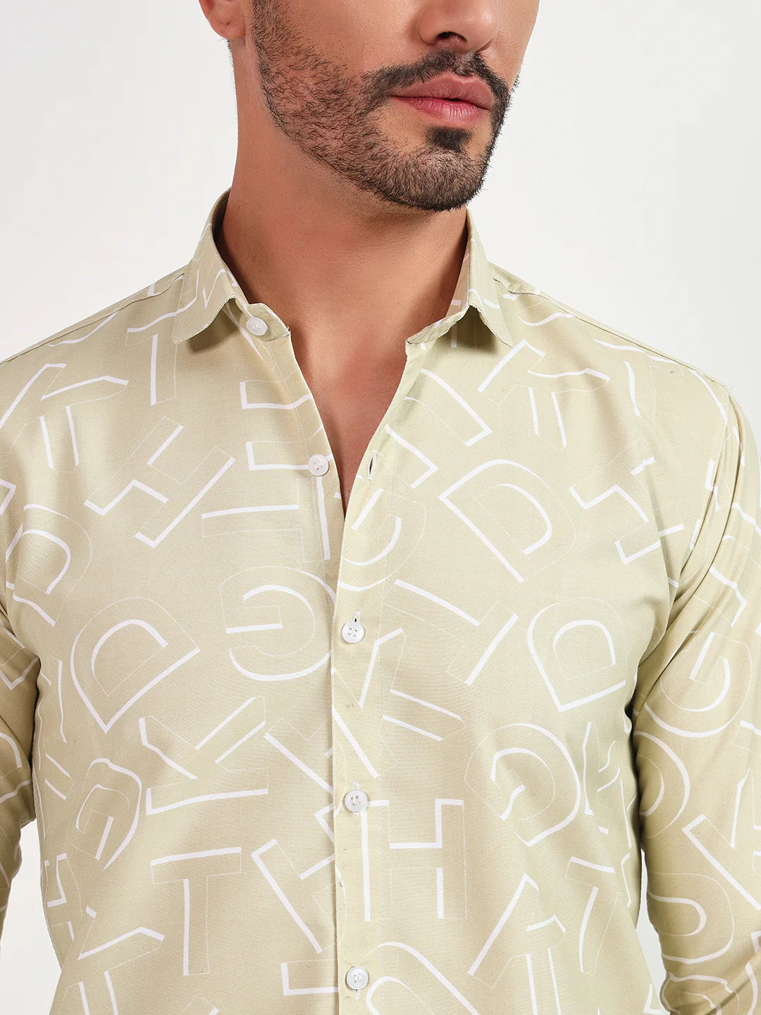 Sandscript Printed Shirt