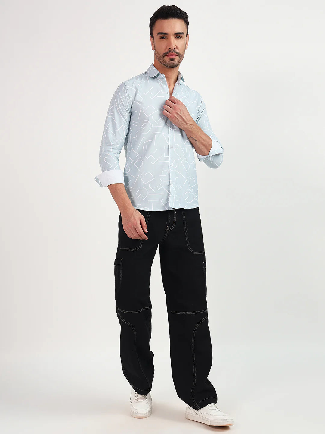 Skyline Print Shirt
