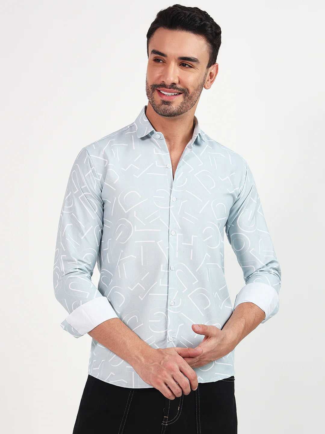 Skyline Print Shirt