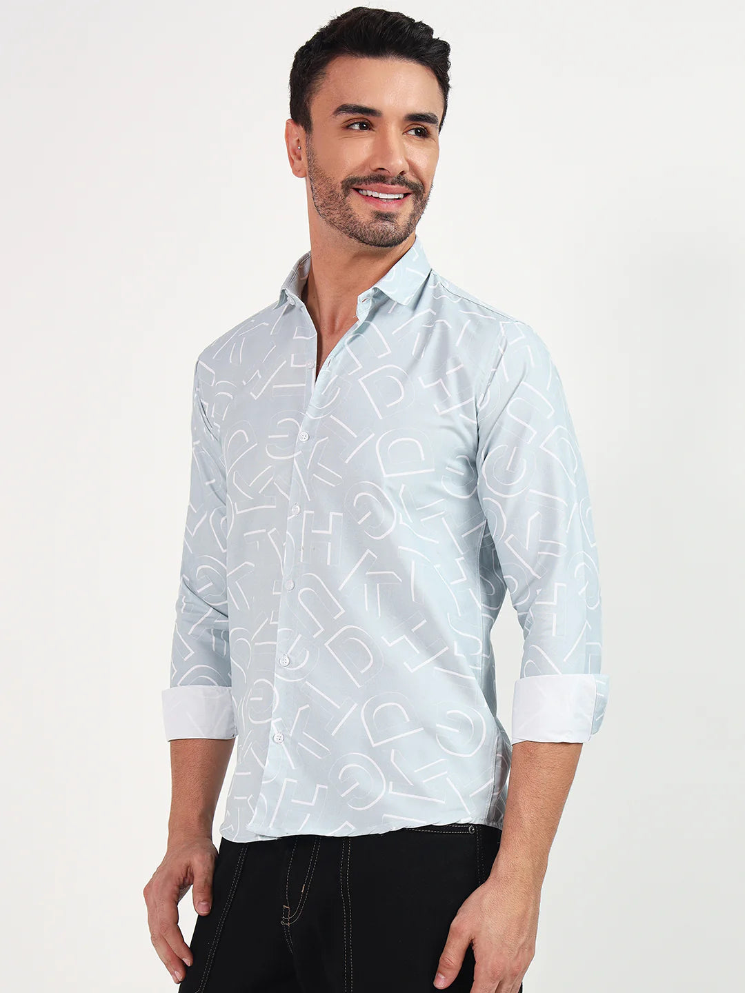 Skyline Print Shirt