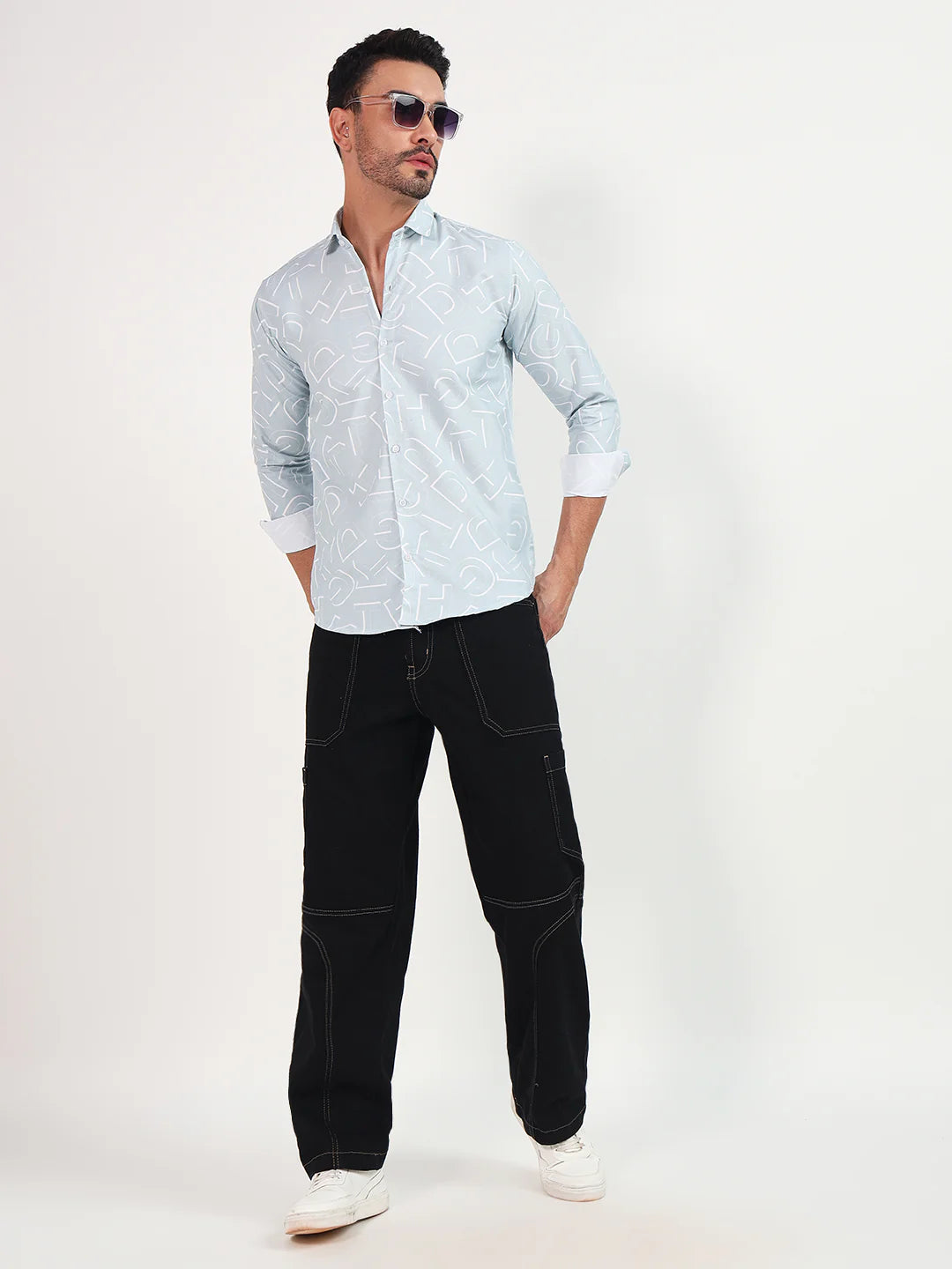 Skyline Print Shirt