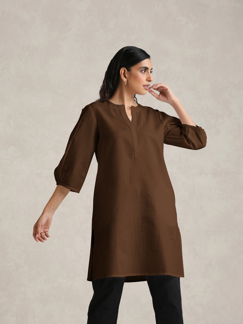 Kesar Ease Short Kurta