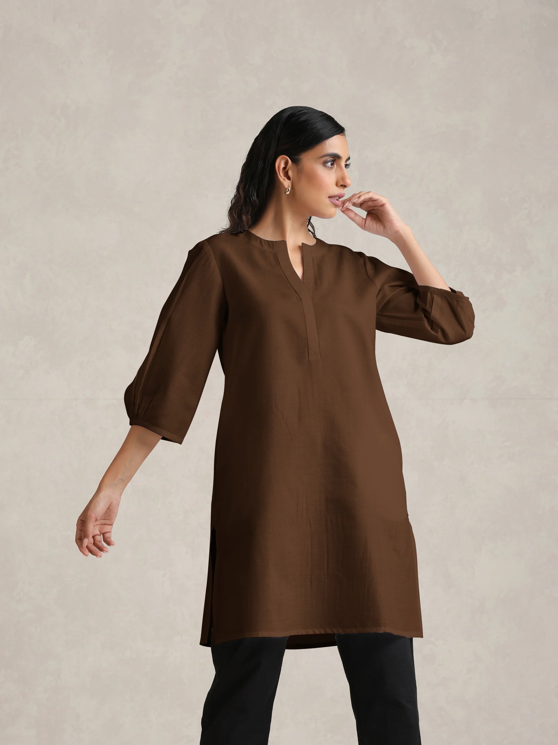 Kesar Ease Short Kurta