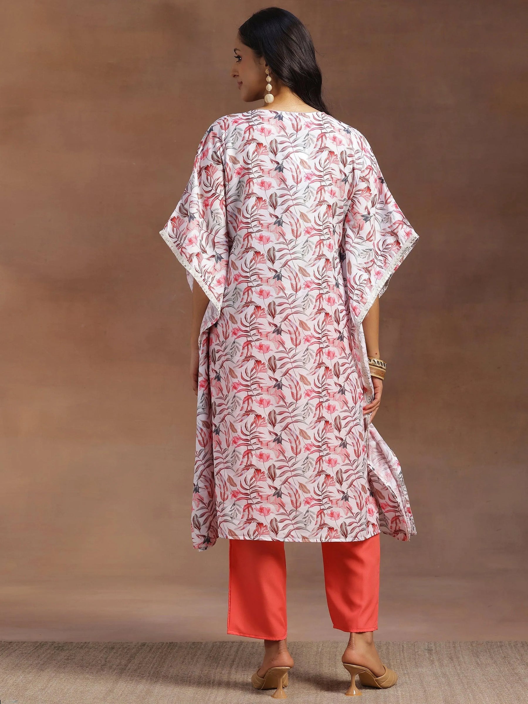 Inaaya Cream Silk Blend Co-ord Set