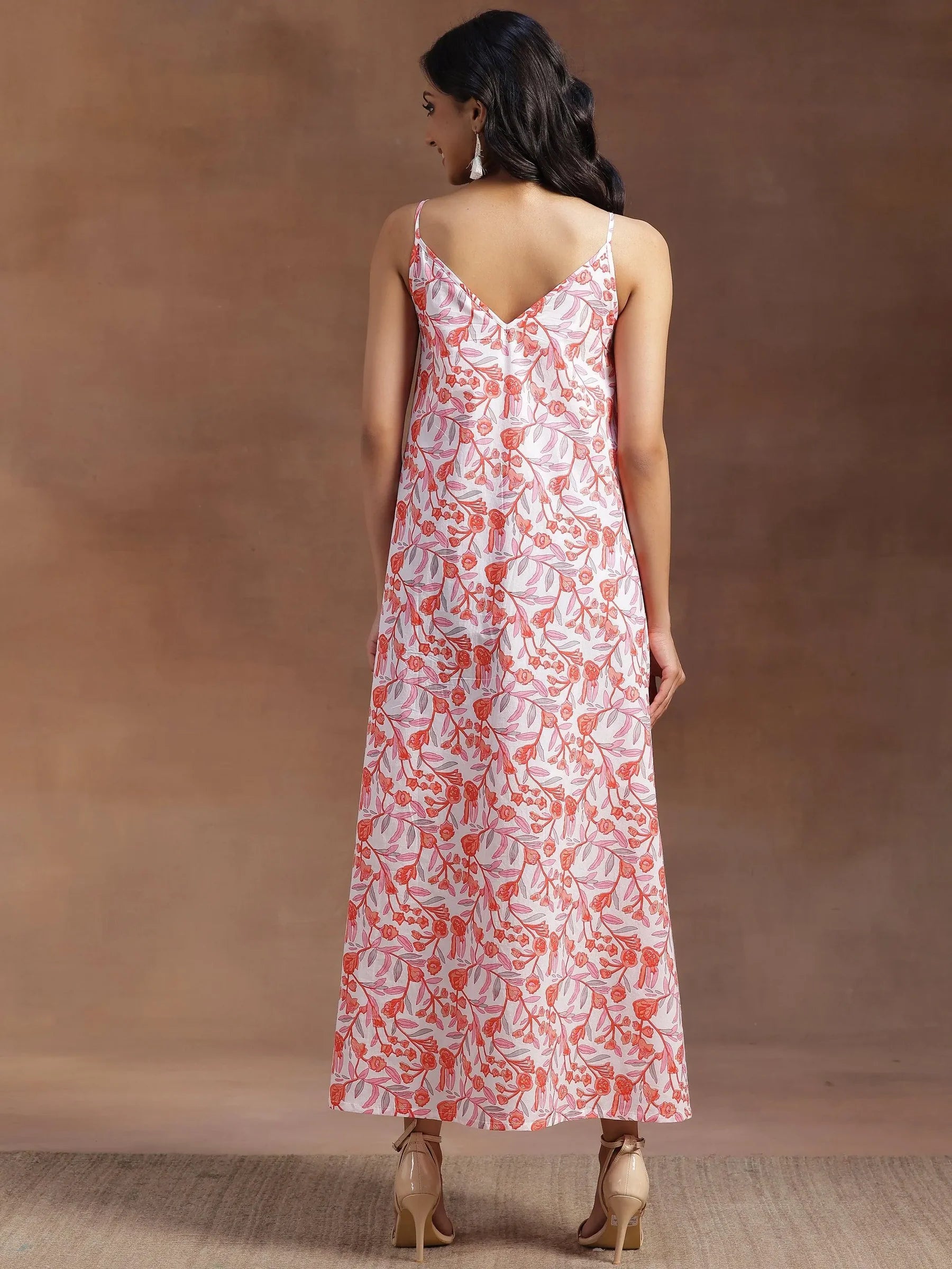 Ivory Bloom Cotton Dresss