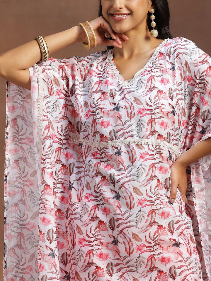Inaaya Cream Silk Blend Co-ord Set