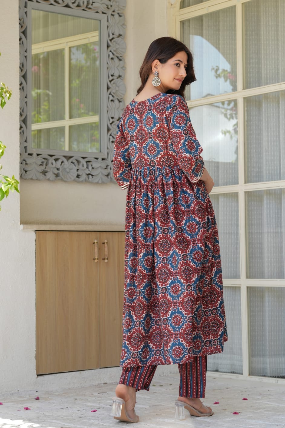 Cotton Kalamkari 3-Piece Set 🎨✨