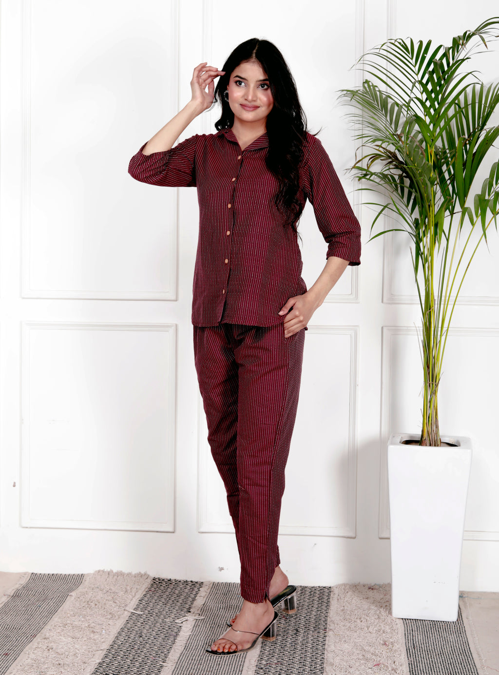 Cotton Kattha Co-ord Set ✨