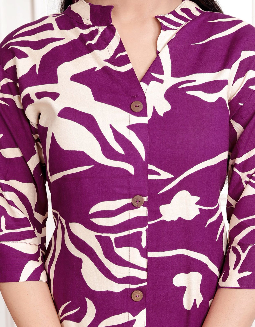 Cotton Purple Co-ord Set 💜✨