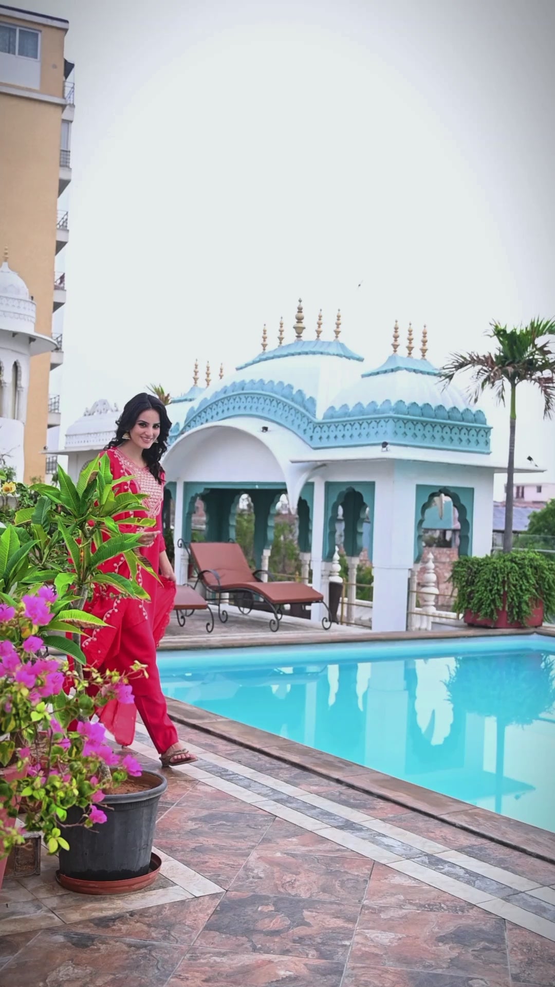 Embroidered Viscose Rayon Kurta Set