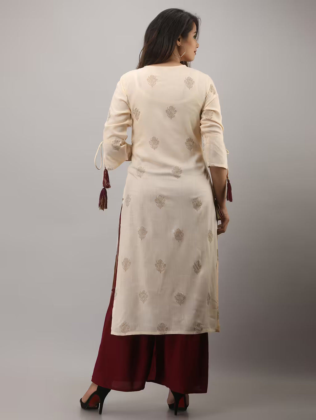 Noor Rayon Kurta Sharara Set